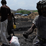 Paul Nevin Yemen Photo Al Gesha men work charcoal